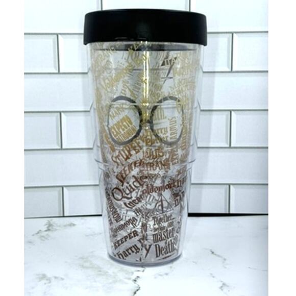 Harry Potter 24oz Tumbler Hot/Cold Mischief Managed & I Solemnly Swear - Picture 5 of 8